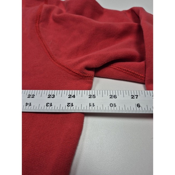 Polo Ralph Lauren Hoodie Women's 2XL Red Full Zip Fleece Sweatshirt Pony Logo - Picture 8 of 11